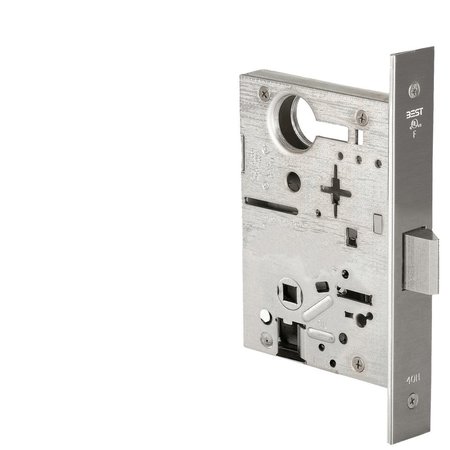 BEST Grade 1 Passage Mortise Lockbody Only, Satin Stainless Steel Finish, Field Reversible 45HCAN630